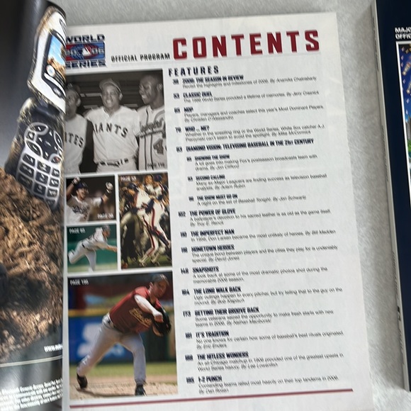 MLB World Series 2006 program mint condition - Picture 4 of 4